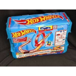 Hot Wheels Flame Stunt Pack Track Builder Set NIB
